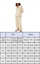Trendy 2 Piece Oversized Casual Comfort Set Loungewear